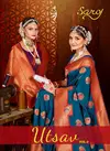 Utsav Vol 2 By Saroj Silk Wedding Sarees Wholesale Price In Surat	